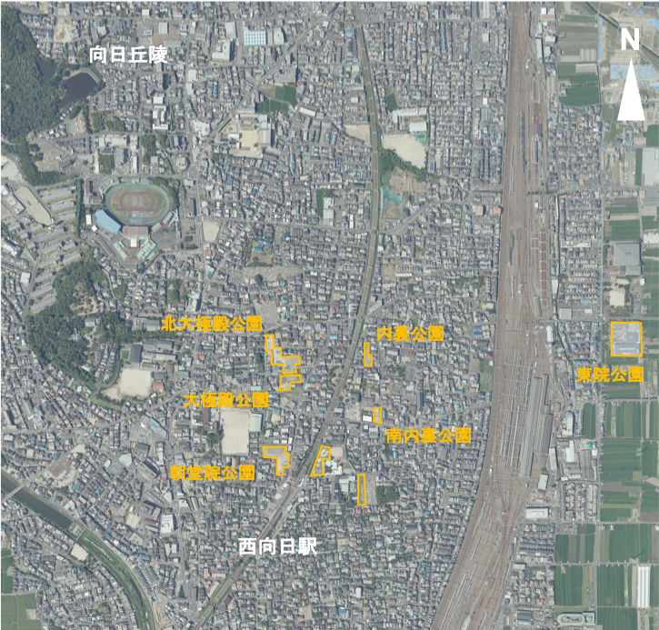 長岡宮跡｜桓武天皇の最初の王宮。平城京から平安京へ遷都した理由とは