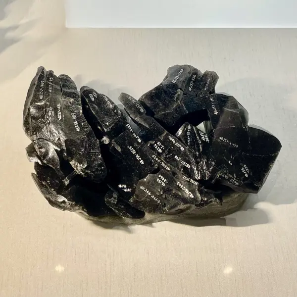 白滝遺跡群｜遠軽町埋蔵文化財センターで見る、旧石器時代の黒曜石